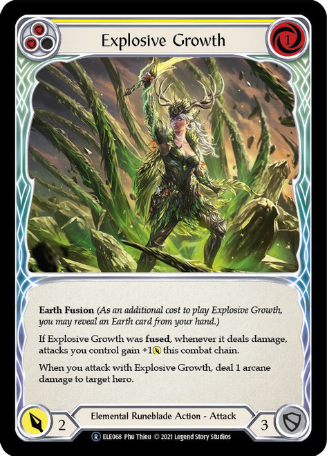 Explosive Growth (Yellow) Non-foil English