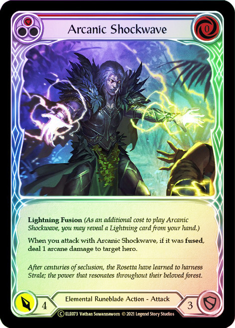 Arcanic Shockwave FAB プロモ　EA 2枚 Arcanic Shockwave (Red) | Tales of Aria (1st Edition) | Star City