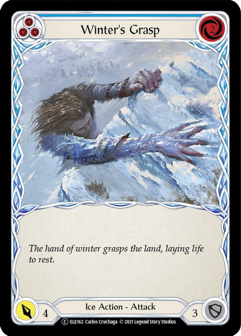 Winter's Grasp (Blue) Non-foil English