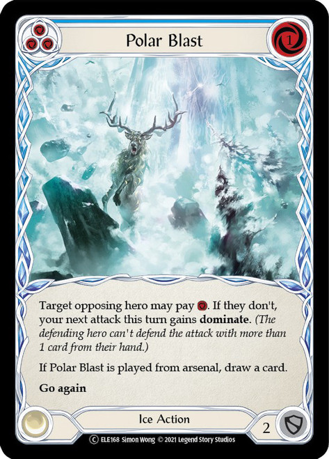 Polar Blast (Blue) Non-foil English
