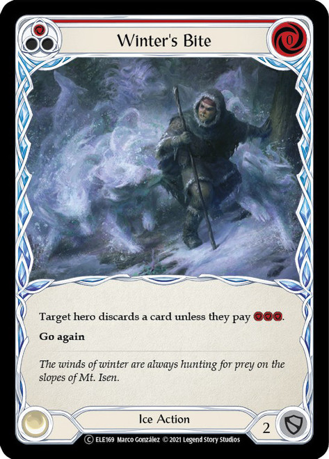 Winter's Bite (Red) Non-foil English