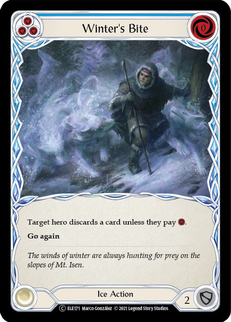 Winter's Bite (Blue) Non-foil English