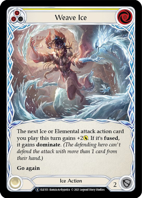 Weave Ice (Yellow) Non-foil English