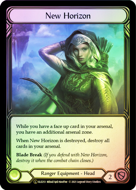 Flesh and Blood 「New Horizon」(RF) New Horizon (Premier OP) | Promotional Cards | Star City Games