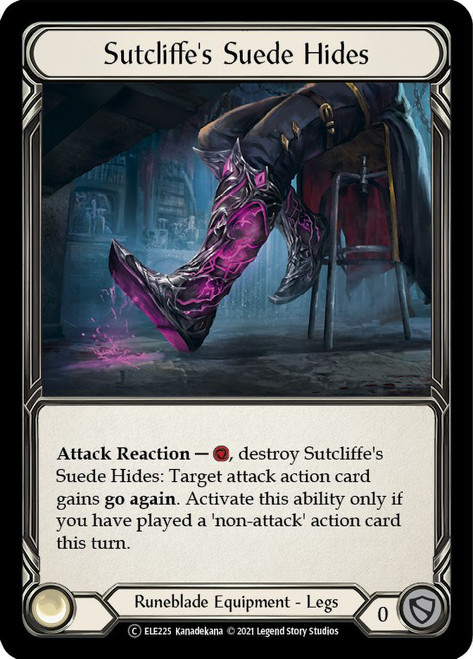 Sutcliffe's Suede Hides Non-foil English