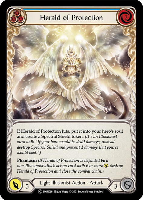 Herald of Protection (Blue) (Extended Art) | Dusk till Dawn | Star 