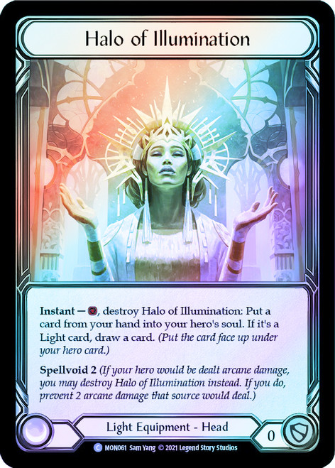 その他 Flesh and Blood Halo of Illumination CF APS] Halo of Lumina Light : r/FleshandBloodTCG