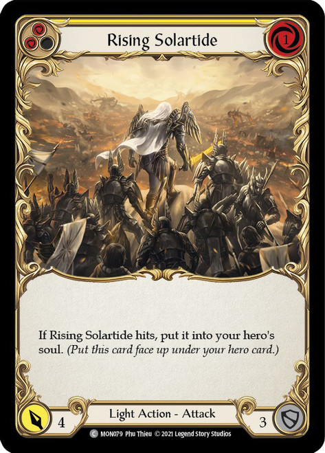 Rising Solartide (Yellow) Non-foil English