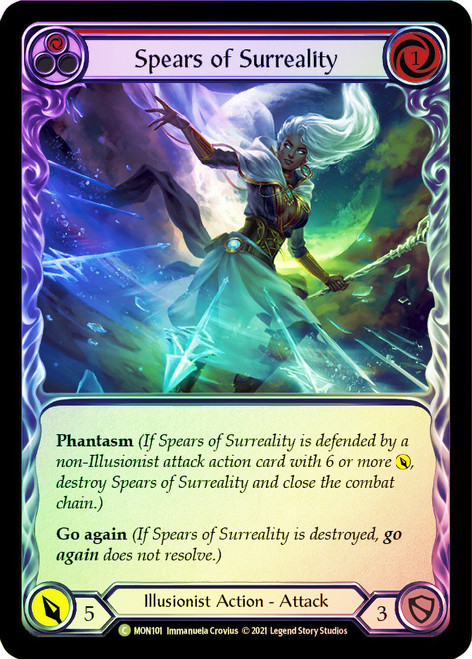 【FAB】Spears of Surreality (青) TNP018-RF Spears of Surreality (Red) | Monarch (1st Edition) | Star City Games
