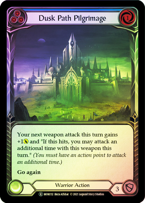 Dusk Path Pilgrimage (Blue) Rainbow Foil English