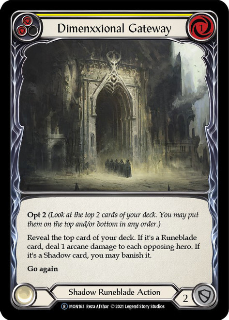 Dimenxxional Gateway (Yellow) Non-foil English