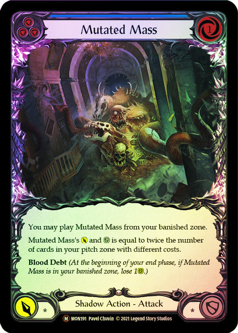 Mutated Mass Rainbow Foil English