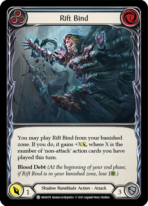 Rift Bind (Blue) Non-foil English