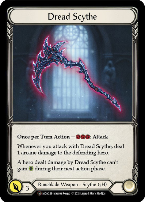 Dread Scythe Non-foil English