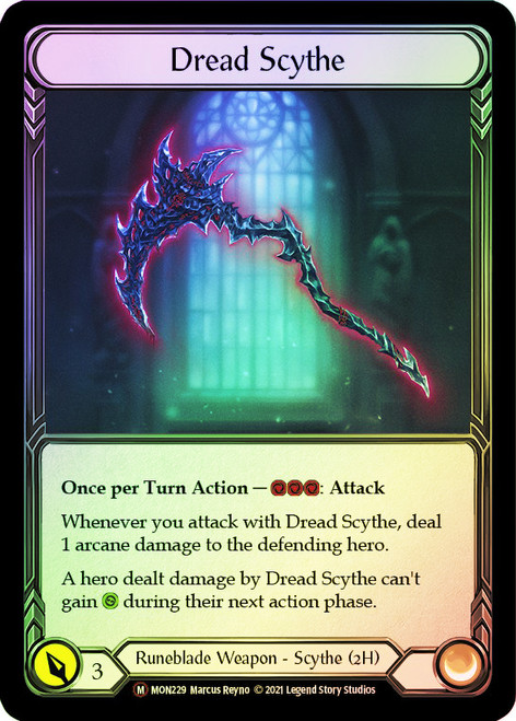 Dread Scythe Rainbow Foil English