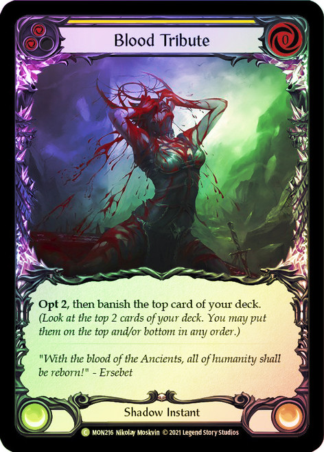 Blood Tribute (Red) | Monarch (1st Edition) | Star City Games