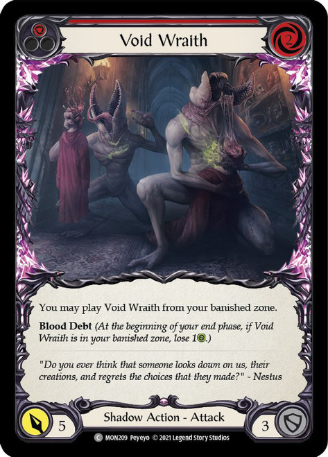 Void Wraith (Red) Non-foil English