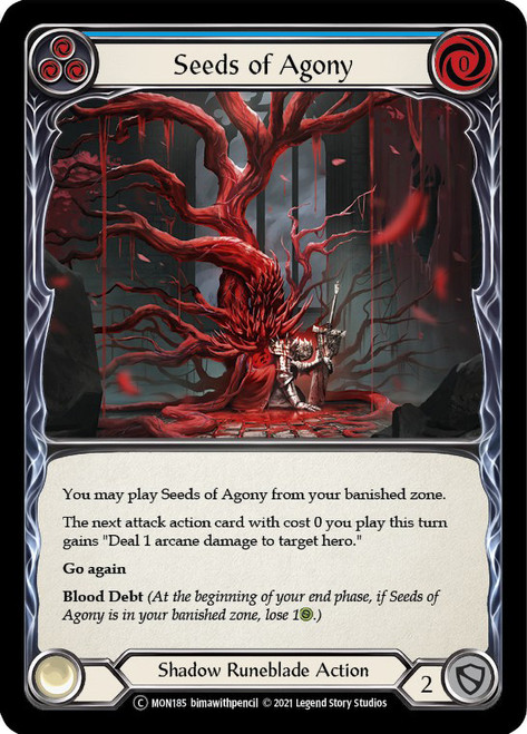 Seeds of Agony (Blue) Non-foil English