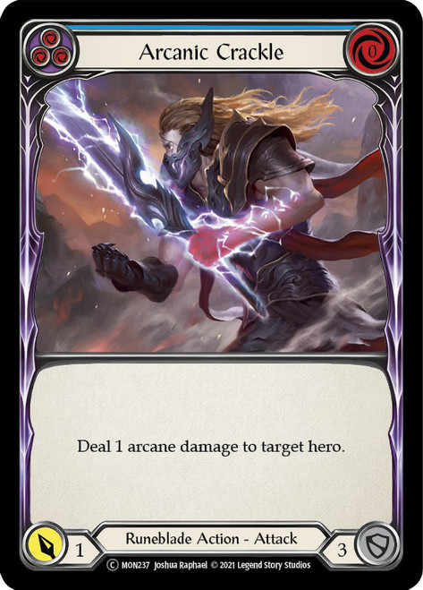 Arcanic Crackle (Blue) Non-foil English