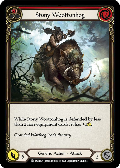 Stony Woottonhog (Red) Non-foil English