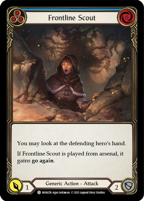 Frontline Scout (Blue) Non-foil English