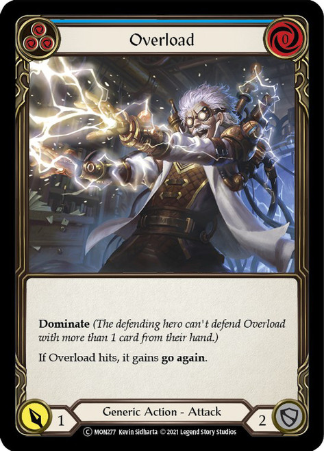 Overload (Blue) Non-foil English