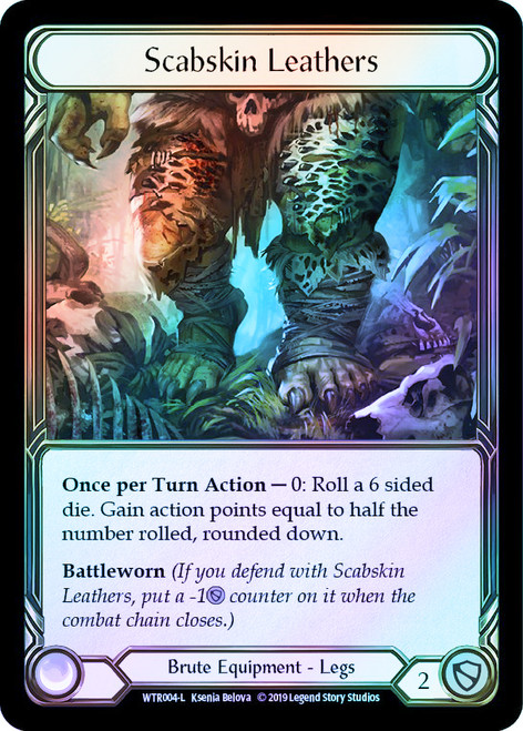 Scabskin Leathers Cold Foil English