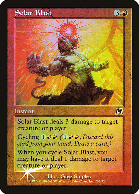 Solar Blast\nOnslaught\nSingle\nMagic The Gathering