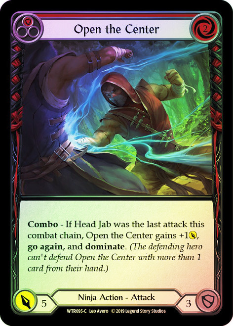 Open the Center (Red) Rainbow Foil English