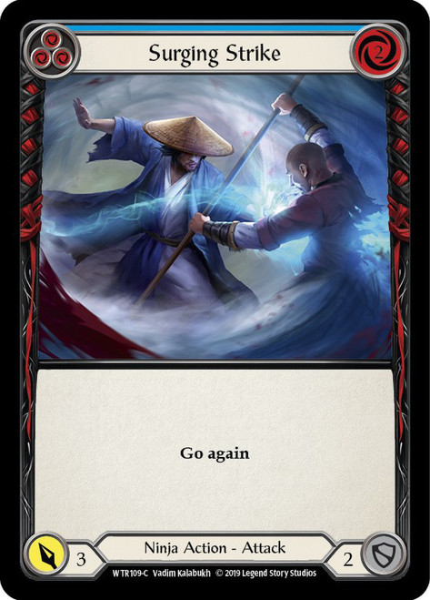 Surging Strike (Blue) Non-foil English