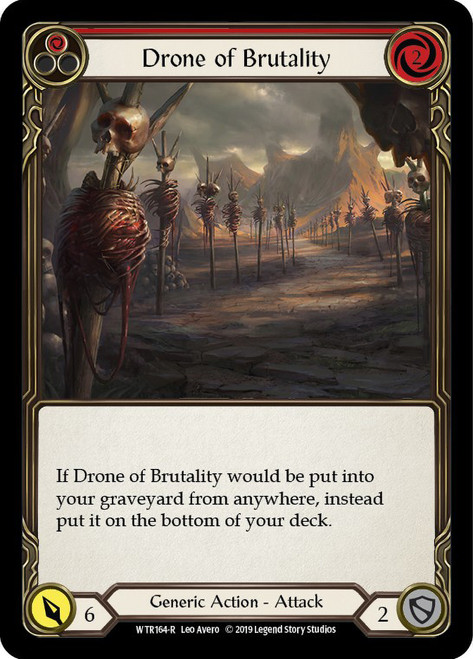 Drone of Brutality (Red) Non-foil English
