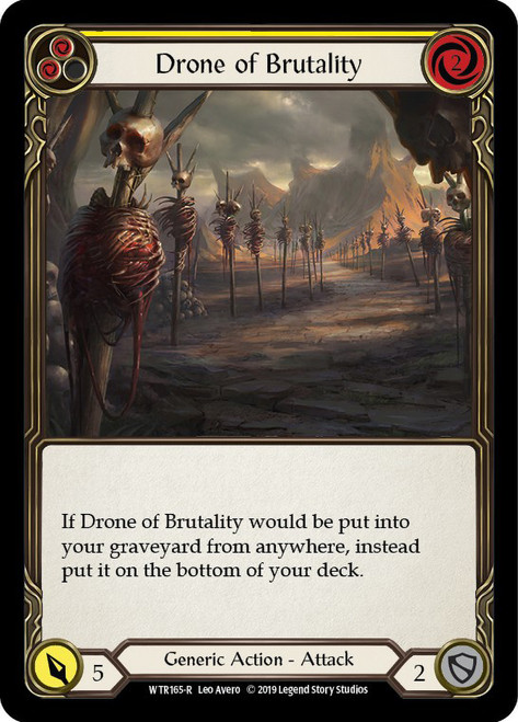 Drone of Brutality (Yellow) Non-foil English