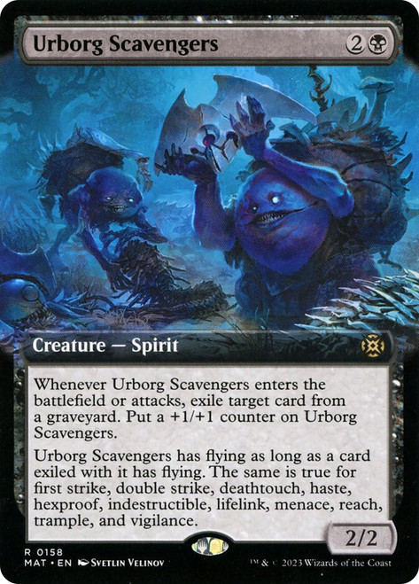 Urborg Scavengers (Extended Art)\nMarch of the Machine: The Aftermath - Variants\nSingle\nMagic The Gathering