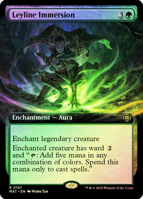 Leyline Immersion (Extended Art)\nMarch of the Machine: The Aftermath - Variants\nSingle\nMagic The Gathering