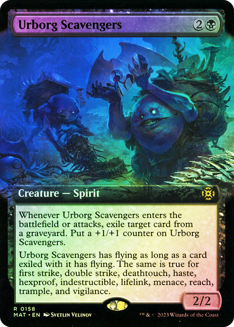 Urborg Scavengers (Extended Art)\nMarch of the Machine: The Aftermath - Variants\nSingle\nMagic The Gathering