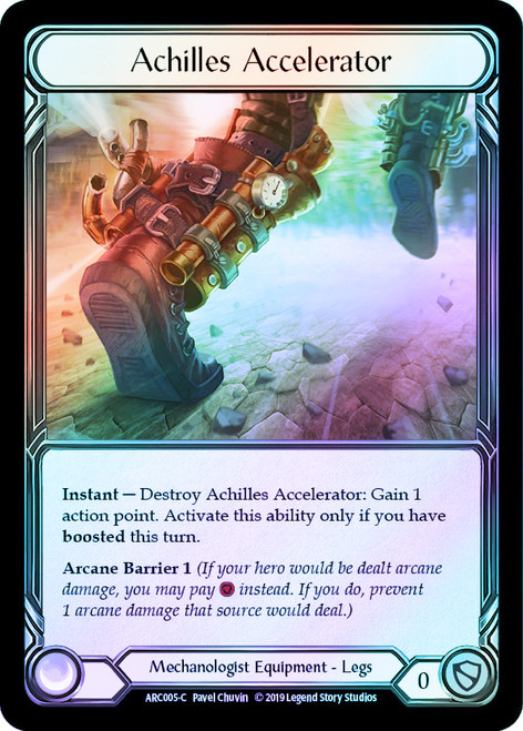 Achilles Accelerator Cold Foil English