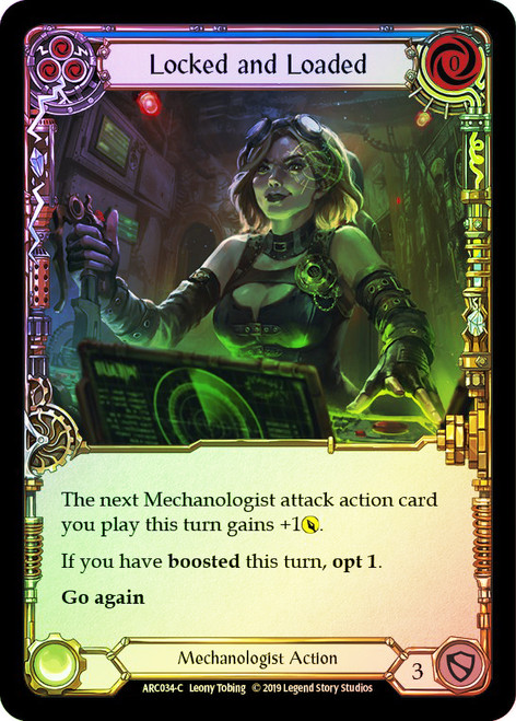 Locked and Loaded (Red) | Arcane Rising (1st Edition) | Star City