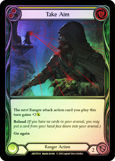 Take Aim (Red) | Arcane Rising (1st Edition) | Star City Games