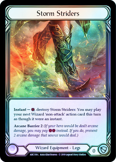 Storm Striders | Arcane Rising (1st Edition) (Cold Foil) | Star City 