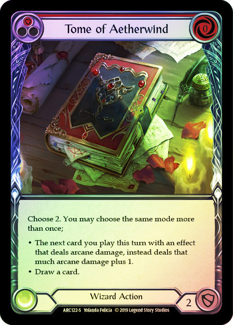 Tome of Aetherwind Rainbow Foil English
