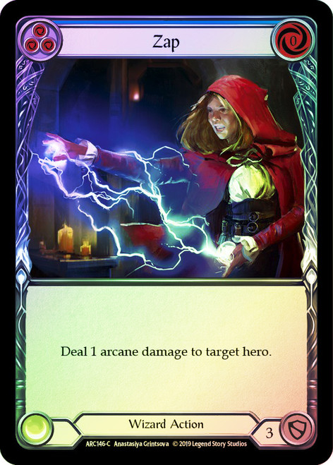 Zap (Blue) | Arcane Rising (Unlimited) | Star City Games