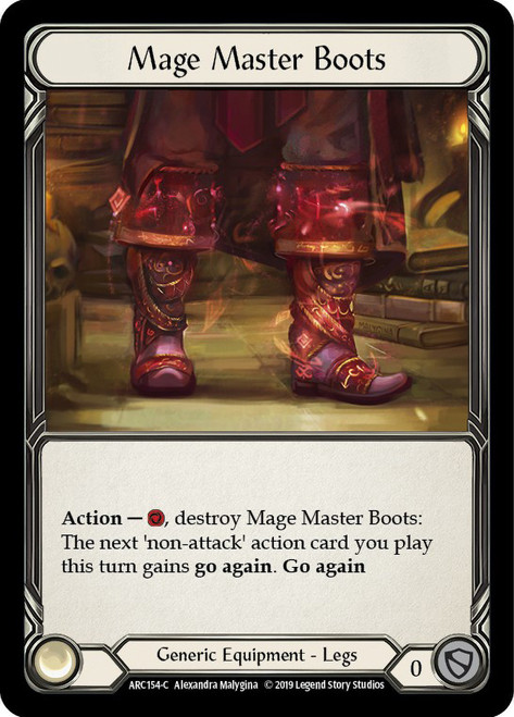 Mage Master Boots | Arcane Rising (1st Edition) | Star City Games