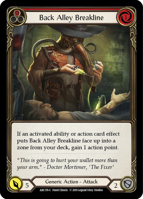 Back Alley Breakline (Red) Non-foil English