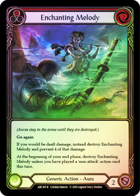 Enchanting Melody (Red) Rainbow Foil English
