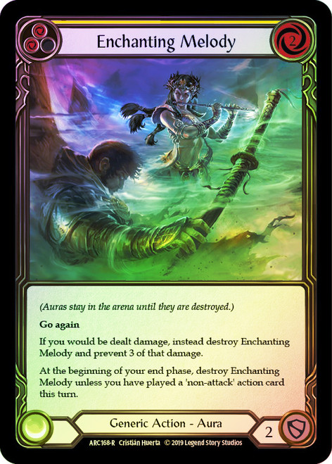 Enchanting Melody (Yellow) Rainbow Foil English
