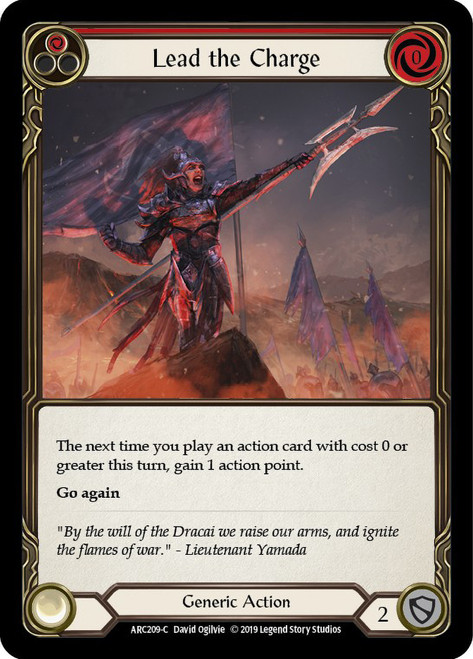 Lead the Charge (Red) Non-foil English