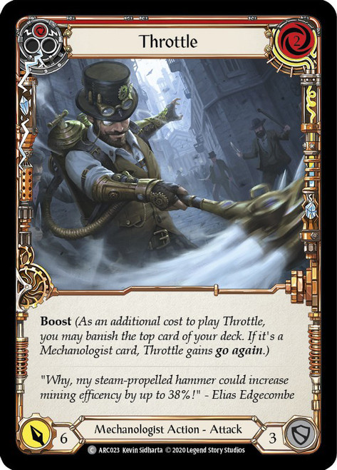 Throttle (Red) Non-foil English