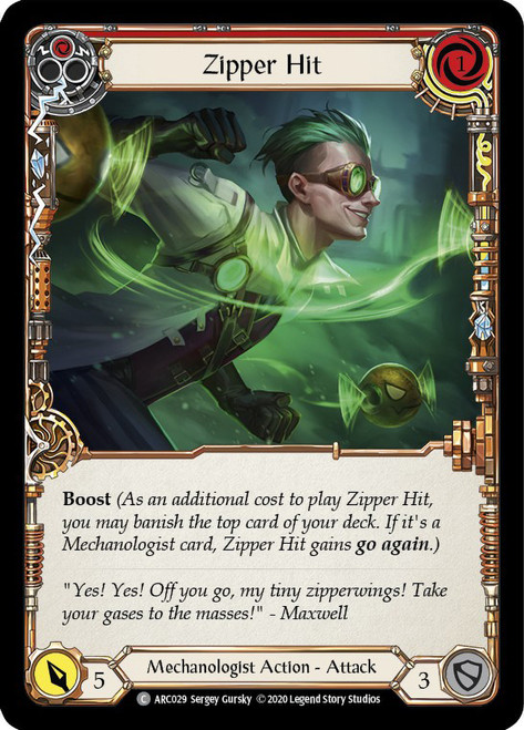 Zipper Hit (Red) Non-foil English