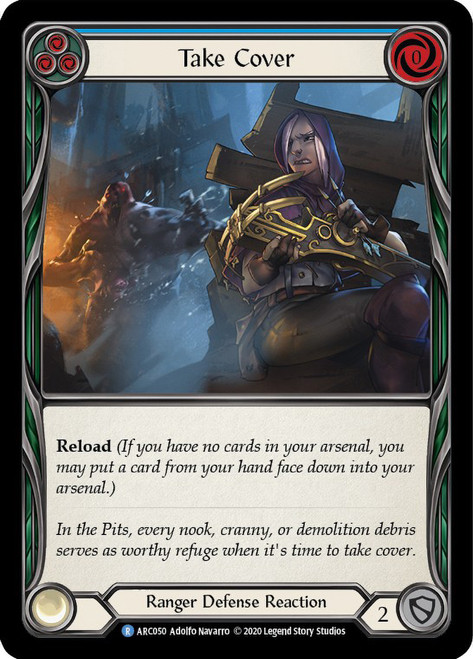 Take Cover (Blue) Non-foil English