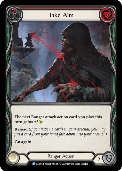 Take Aim (Red) Non-foil English